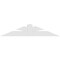 Ekena Millwork Richland Architectural Grade PVC Gable Bracket, 48"W x 10"H x 4"D x 4"F, 5/12 Pitch GBP048X10X0404RIC00 - alternate 2